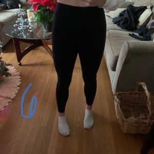 Lululemon wunder under leggings low rise